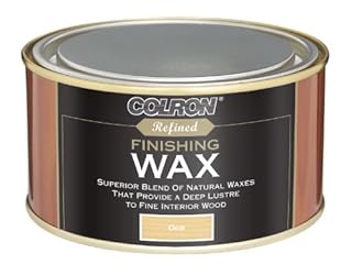 Ronseal CRFW325 325g Colron Refined Finishing Wax - Clear, Packaging May Vary