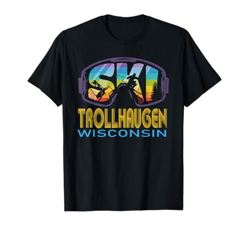 Ski Trollhaugen Wisconsin Skiing Vacation T-Shirt