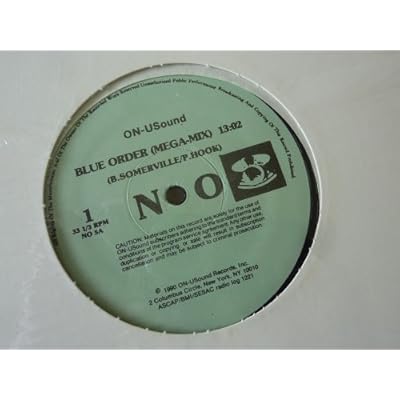 Blue Order (Mega-Mix) / Bonus Bronski Beats
