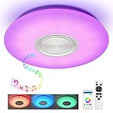 Größe: 40*40*6CM, Sterne Dekoration auf dem Cover. Geeignet für Party, Wohnzimmer, Küche, Schlafzimmer, Büro usw. und bietet moderne und warme Atmosphäre an. Tolles Geschenk für Kinder oder Freunde.