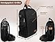 ENTDECKBAG Kamerarucksack Diebstahlsicher [mit Hüftgurt] Stauraum 14” Laptopfach Fotorucksack für Spiegelreflexkamera Kamera Drohnen Rucksack Herren Damen (Schwarz)