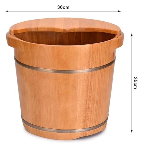 Tina de Pie de Madera Maciza para Spa y Masaje miniatura 7