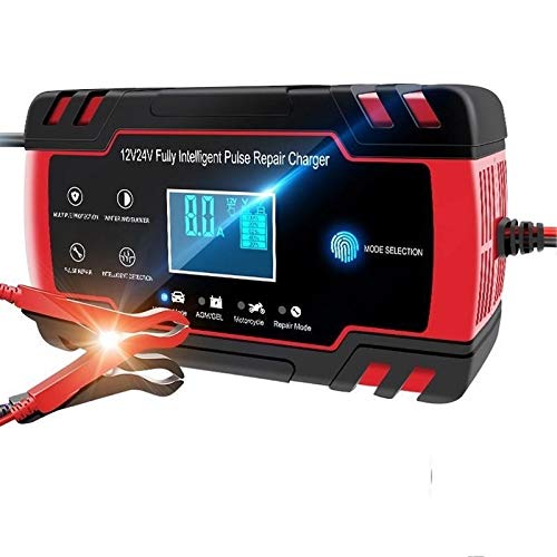 CHALLENGE MCH8A 12V 8A Caricabatteria automatico veicolo auto EUR 3,50 - IT