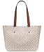 Calvin Klein Audrey East/West Tote, Vanilla/Khaki/Caramel, One Size