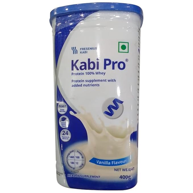 Vanilla Flavour Kabi Pro Protein, 100% Whey | Protein Supplement with Added Nutrients | Net Weight - 400g | Pack of 1 (B0DHKT6DNZ) Amazon Price History, Amazon Price Tracker