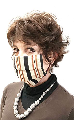 Reusable, Washable, Cotton Two-Ply Pleated Covers with Pocket, Write Size (X-L, L, M, S) in the Address Line, Made in USA