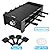 TAMARIT Raclette Party Grill Portable Indoor Electric Korean BBQ Grill 2 in 1 Raclette Table Griddle with Nonstick Coating Plate 4 Pizza Pans 8 Cheese Trays Upper and Lower Heater, PFAS-No