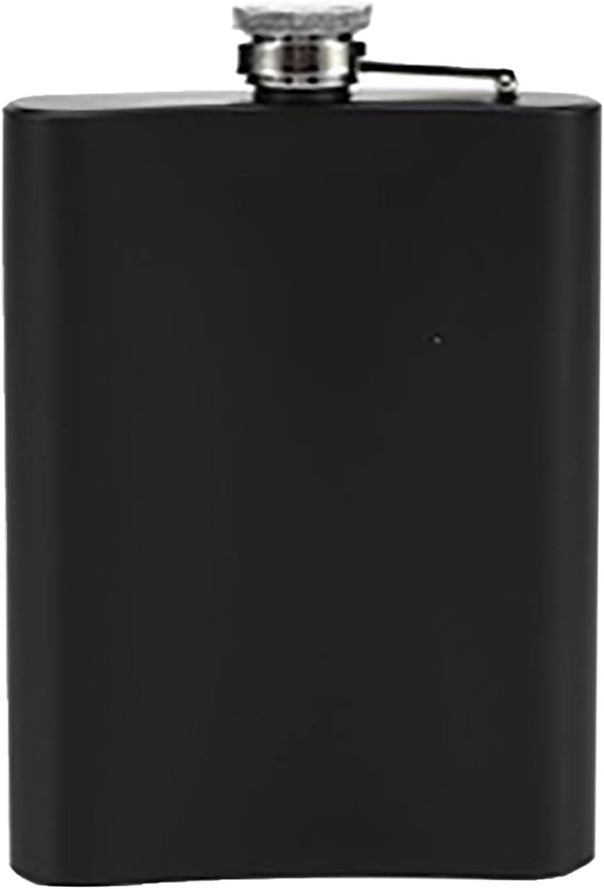 6/7/8 Oz Stainless Steel Hip Flask for Liquor 8 Stainless Steel Leak Proof Flask, for Wedding Party, Groomsman, Bridesmaid