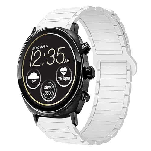 Lamshaw 22mm �V���R�� �X�|�[�c�X�g���b�v �r���v�o���h Citizen CZ�X�}�[�g�E�H�b�`�ACZ�X�}�[�g�^�b�`�X�N���[��Gen 2 CASUAL 41mm�ASport 44mm�ACZ�X�}�[�g�n�C�u���b�hGen 2�X�|�[�c�X�}�[�g�E�H�b�`(�z