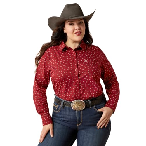 Image of Ariat Women's Team Kirby Stretch Shirt