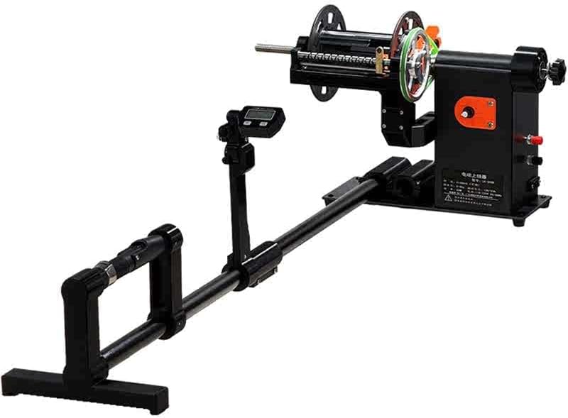 Electric Fishing Line Winder Spooler,with Adjustable Speed 0-300 RPM and 0-8kg Damping Brake, No Line Twist for Trolling Reel