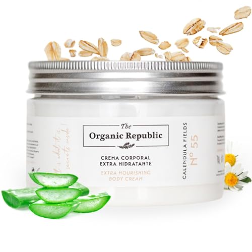 Crema Hidratante Corporal Extra Hidratante para Cuerpo Entero, Crema Corporal Reafirmante y Cicatrizante para Piel Seca o Normal, Crema Hidratante Cuerpo de 250ml