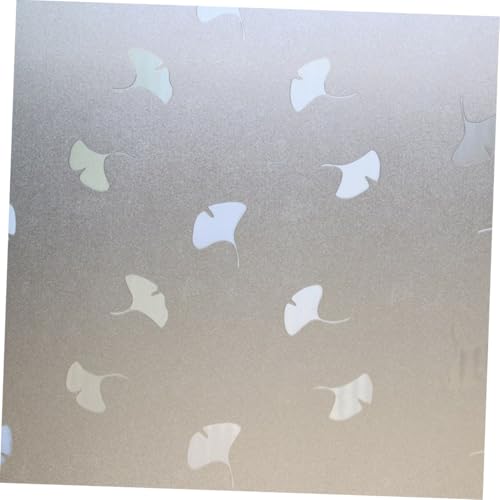 Película Electroestática Frosted para Ventana Diseño Hojas Ginkgo miniatura 3
