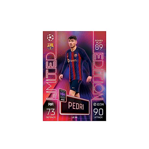 Image of Topps Match Attax 22-23 - Red Ray Mega Pack with Exclusive Neon Pedri Card