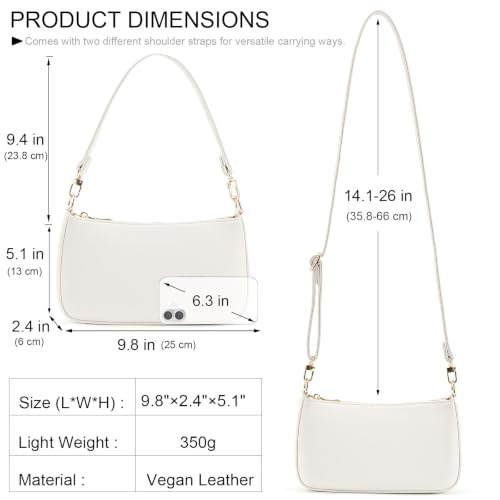 Image of Shoulder Bag for Women Retro Hobo Handbags Cross Body Purses