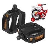 SKISUNO 用自転車ペダル 滑り止め 大型踏み面 耐久性シールベアリング付き 軽量設計 屋外用マウンテンバイク対応 ランダム ランダムカラー