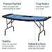 Soozier Poker Table Foldable, 72