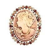 Pasador de pecho retro: perfecto: los camafeos de estilo antiguo vintage son un perfecto para cualquier que ama la moda vintage o los accesorios únicos. son ideales para cumpleaños, días festivos o cualquier ocasión especial.