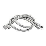XEERUN G3/8xM10 Verbindungsschlauch, 2 Stück Anschlussschlauch Armatur Schlauch, Flexschlauch Panzerschlauch, für Wasserhahn Mischbatterie, 60cm