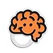 Fat Brain Toys Brain Teether - Orange Baby Toys & Gifts for Babies