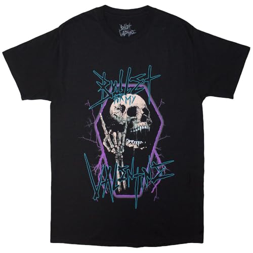 Bullet for My Valentine T-Shirt Thrash Skull Idéal pour Vos Concerts