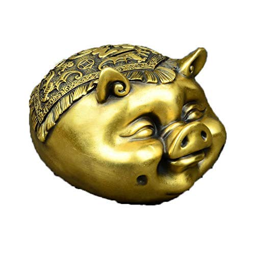 Ornements artisanaux décoratifs en cuivre H3TF5J porte-bonheur maison feng shui