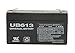 Universal Power Group UB613 Rechargeable Sealed 1.3 amps Lead Acid Automotive Battery