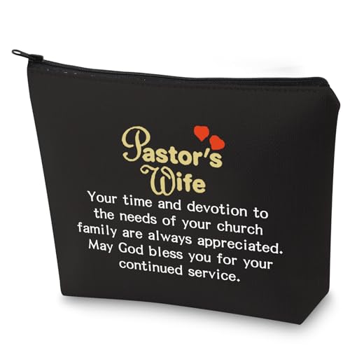 G2TUP Pastor Wife Appreciation Gift Minister Wife Cosmetic Bag May