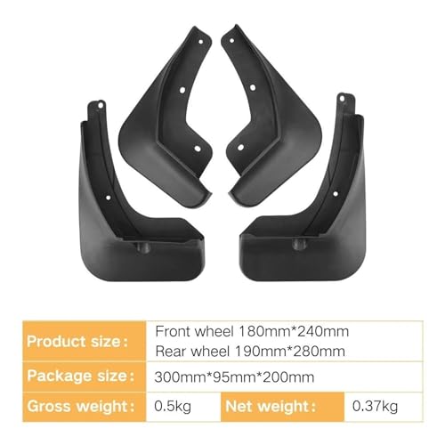 Guardabarros salpicaderas para Geely Jiaji VF11 2017-2024 y protectores de ruedas 4x 4