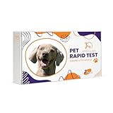AREA LAB Schnelltest Parvovirus und Giardia Lamblia für Hunde | 2 CPV & Giardia Lamblia Analyse-Kit auf Kot- oder Erbrochene Probe | Schnelles Ergebnis in 5-10 Minuten | Pet Test mit hoher