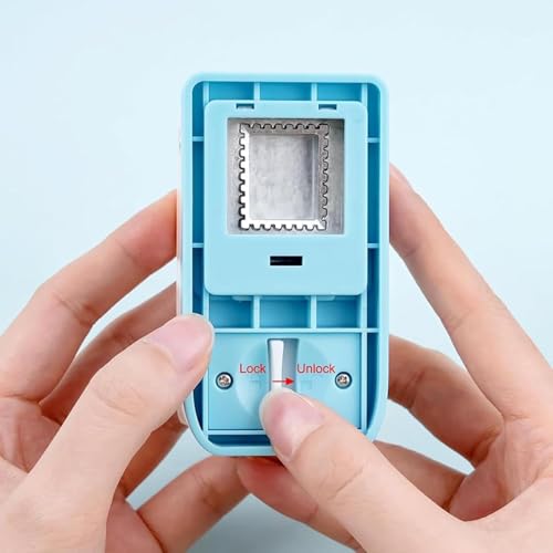 Image of Postage Stamp Punch, Postage Stamp Punch DIY Paper Punch for Arts Projects Photos Festival Papers, Scrapbooking Tools,Scrapbooking & Paper Crafts, Paper Punches, DIY Card Making, Album Decoration