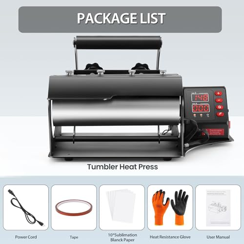 Tumbler Press Machine, 11oZ-30oZ Mug DIY Vinyl Heat Transfer miniatura 6