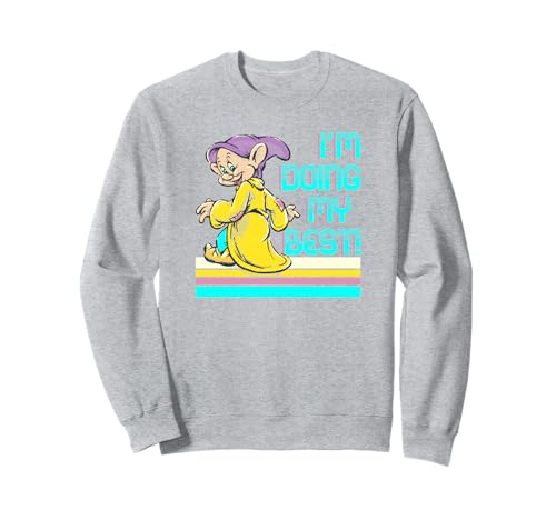 Sweat Disney Dopey pull coton homme femme vêtement Blanche-Neige