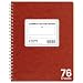 TOPS Computation Book, 11.75 x 9.5 Inches, Double Wire, 152 Numbered Pages, Quadrille Ruled, 76 Sheets, Buff, (35061)