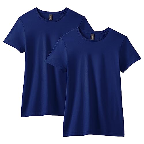 Gildan Women's Softstyle Cotton T-Shirt, Style G64000L, Multipack,...