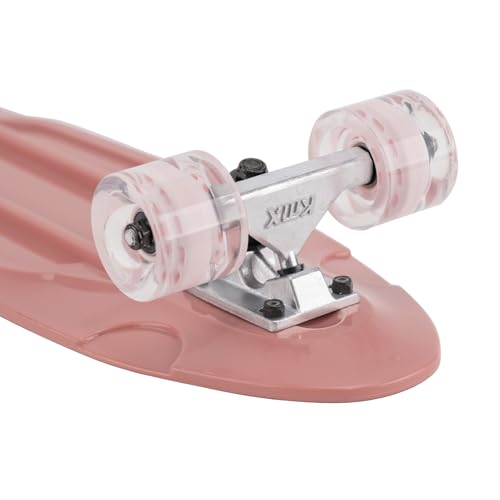 Image of KMX Skateboard 22 and 27 Inch, Classic Mini Cruiser Skateboard for Boys, Girls, Kids, Students, Adults, Teens, Mini Cruiser Board for Beginners and Advanced