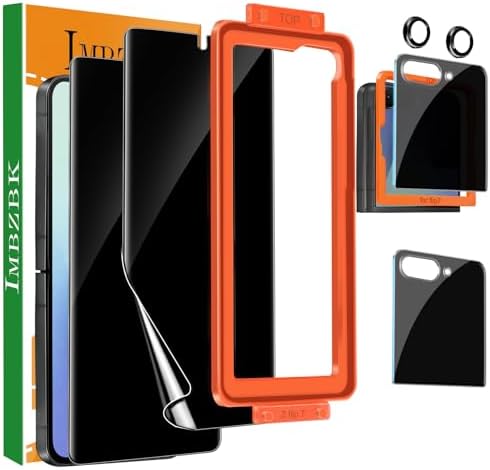 IMBZBK Privacy Screen Protector for Samsung Galaxy Z Flip 7