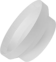 Vista 7 de Reductor/aumentador excéntrico de 6" a 5" - Conecta conductos rectos y flexibles, ventilador o ventilación - HVAC, aplicaciones de calefacción