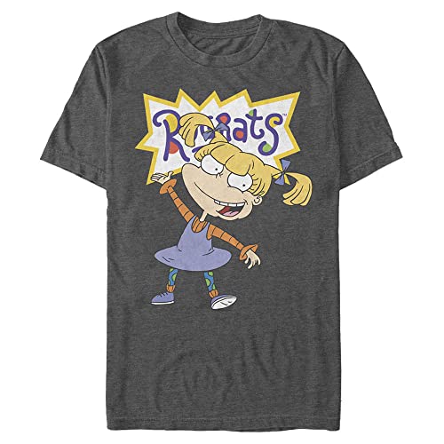 T-shirt Nickelodeon Angélique surdimensionné gris foncé 5XL homme