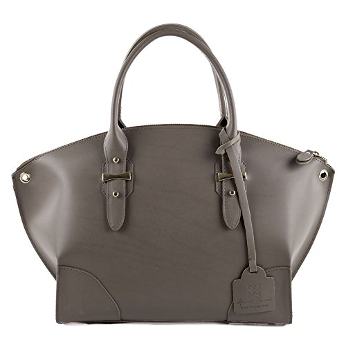 Sac à bandoulière en cuir Alyssa Brun ACEMMATAUPE élégant et intemporel