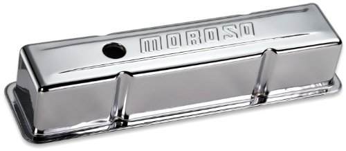 Moroso VALVE COVERS, SBC, CHROME #1