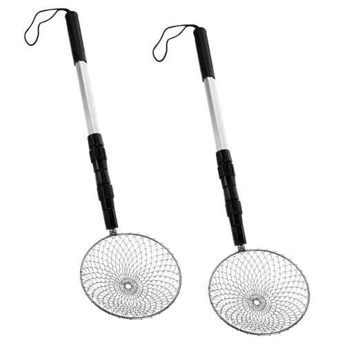 Gatuida 2sets Ice Scoop Multifunction Sifter for Beach Shovel for Shell Portable Beach Shovel Play Sand