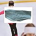 rockible Kids Figure Skating Headband Sweat Absorbing Warm Breathable Workout Gear Sweatband for Adults Soccer Sports Cycling Fitness, Blue