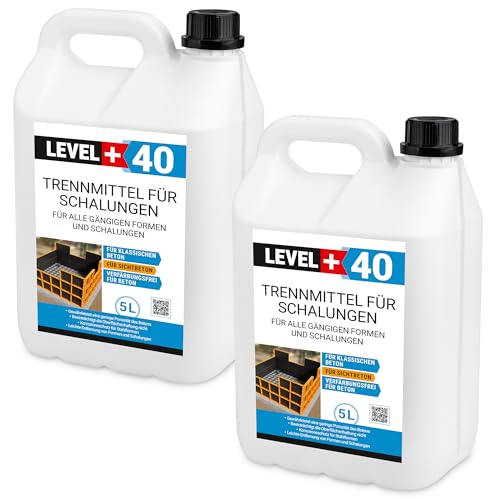 Antiaglomerante para moldes y encofrado, 10 L, aceite de chal, yeso y cemento RM40