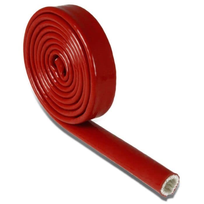 Pyrojacket Thermo Glass Fibre Firesleeve Size 6.0mm - Red Oxide (50 mtrs)