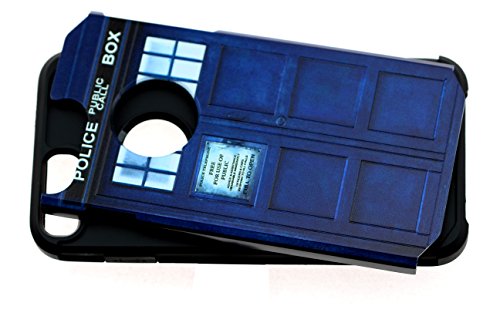 Durarmor Compatible With Iphone 6S Plus Case, Who Blue Police Box Dual Layer Armor Drop Protection Cover 6 Plus / 6S Plus-Police Box #TOP3
