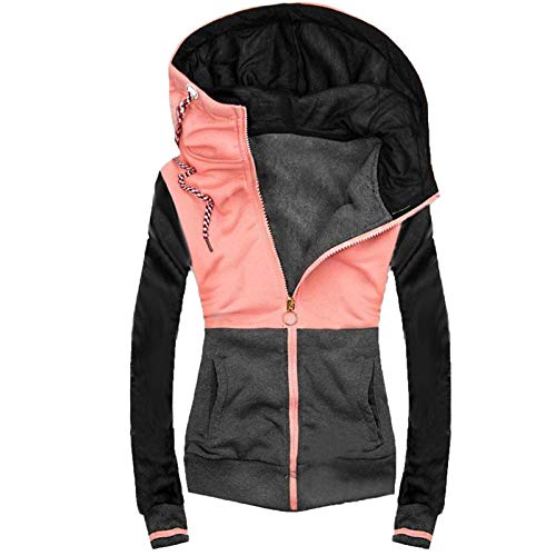 Veste à manches longues noire veste zippée femme unie taille 56 confort