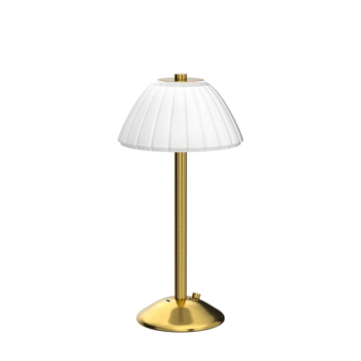 Kizozo Lampada da Tavolo senza fili, LED Lampada da Tavolo con Batteria Dimmerabile, Lampada per Soggiorno, Camera da Letto, 3 Colori