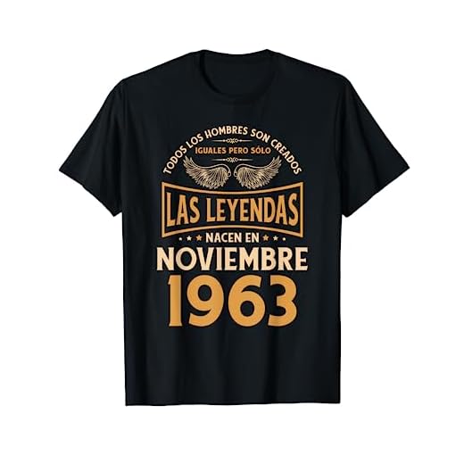 Cumpleaños Hombre Regalos Las Leyendas Noviembre 1963 Camiseta