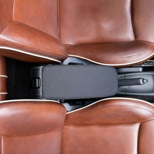 Rati Armster 3 Armrest Compatibile Con Opel Meriva 2010-2017 With Flexrail! [Fabric, Black] - 7